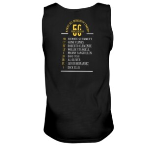 50TH ANNIVERSARY OF THE ALL-MINORITY LINEUP SHIRT Pittsburgh Pirates