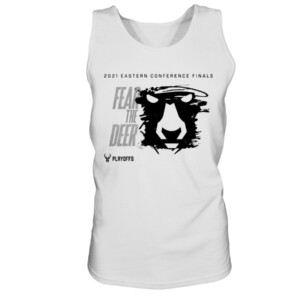 FEAR THE DEAR SHIRT 2021 EASTERN CONFERENCE FINAL - Milwaukee Bucks 2021 PLAYOFFS