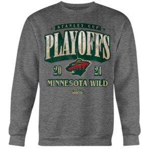 2021 Stanley Cup Playoffs T-Shirt Minnesota Wild