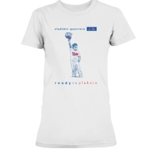 Ready To Plakata T-Shirt Vladimir Guerrero Jr Toronto Blue Jays