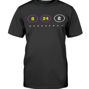 8 - 24 -2 Shirt Warriors honor Kobe Bryant - Gigi
