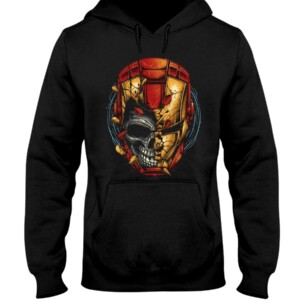 Iron Man Skull avengers mashup Superhero T-Shirt 3000 REASONS WORTH DYING