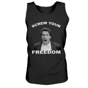 Screw Your Freedom Shirt Schwarzenegger calls out anti-vaxxers