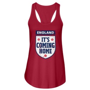 It's Coming Home England Red T-Shirt 2020 UEFA European Championship