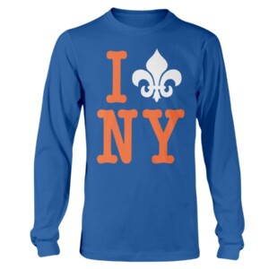 I LOVE NEW YORK SAINTS SHIRT New Orleans Saints - New York Islanders