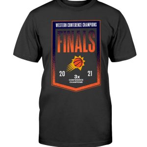 2021 Western Conference Champions T-Shirt Phoenix Suns - 2021 Western Conference Champions - Locker Room