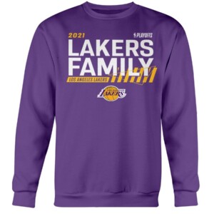Lakers Family Shirt 2021 NBA Playoffs - Los Angeles Lakers