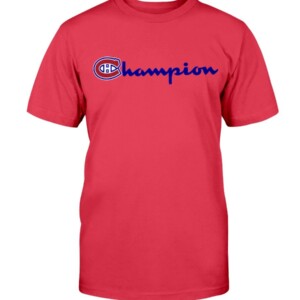 Champion Canadiens Shirt Montreal Canadiens 2021 Stanley Cup Champions - Champion Logo