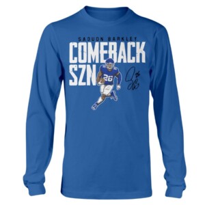 COMEBACK SZN SHIRT SAQUON BARKLEY New York Giants