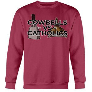 COWBELLS VS CATHOLICS SHIRT Mississippi State University
