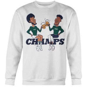 Cheers to the Deer Shirt Kareem Abdul-Jabbar Giannis Antetokounmpo Milwaukee Bucks 2021 NBA Finals Champions