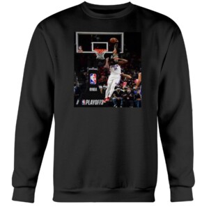 John Collins Dunking On Joel Embiid Shirt Atlanta Hawks