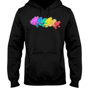 RAINBOW GAY FROG T-SHIRT LGBT