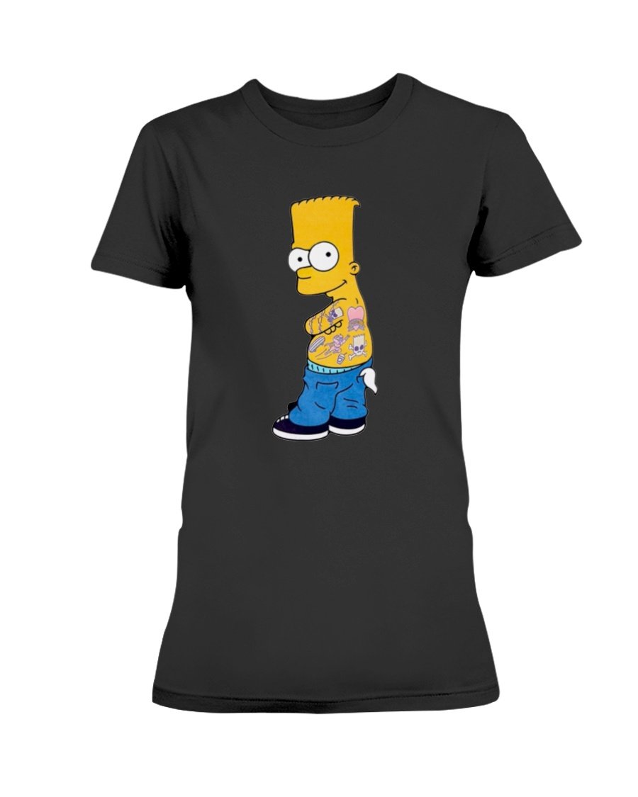 regular_bec980f5-bfb0-4fa6-888c-90b0b2c99ac6 El Bart Shirt Bart Simpson El regreso del culichi Los Angeles Dodgers Julio Urías