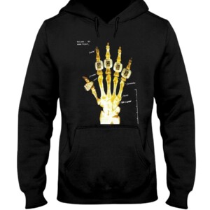 KOBE BRYANT Hand X-Ray Ring Shirt