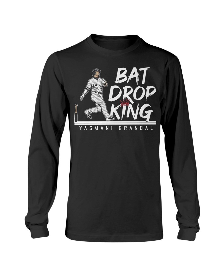 Yasmani Grandal: Bat Drop King Shirt + Hoodie