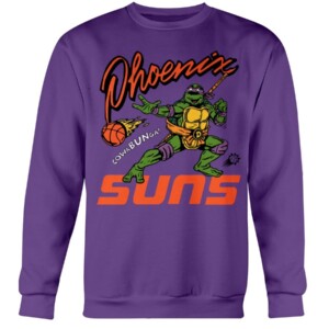 Donatello Suns Shirt Teenage Mutant Ninja Turtles Donatello Phoenix Suns Devin Booker Phoenix Suns 2021 NBA Playoffs NBA Final
