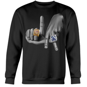 LA Hands x Rings Shirt The LA Rings x CBLA tee  – Can't Beat LA Los Angeles Lakers Los Angeles Dodgers Phil Handy