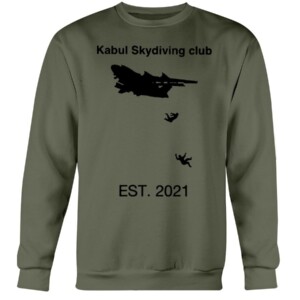 Kabul Skydiving Club Shirt Afghanistan