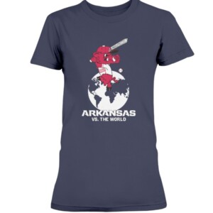 ARKANSAS VS THE WORLD SHIRT Arkansas Razorback Baseball