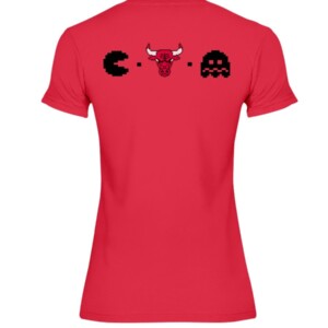 Pacman High Score Bulls Shirt Funny Pacman - Chicago Bulls