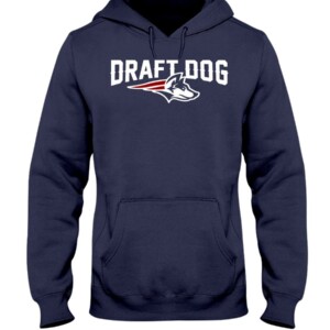 DRAFT DOG SHIRT Bill Belichick's dog - New England Patriots
