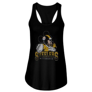 QB T-Shirt Pittsburgh Steelers - Mickey Mouse - Disney