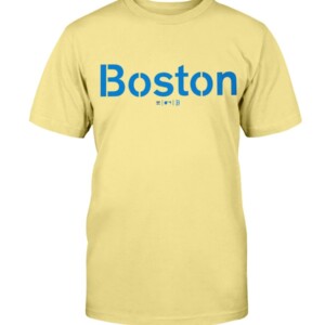 Boston 2021 City Connect Wordmark T-Shirt Boston Red Sox