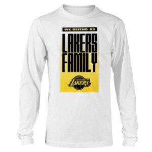 We Defend As Lakers Family Shirt 2021 NBA Playoffs - Los Angeles Lakers