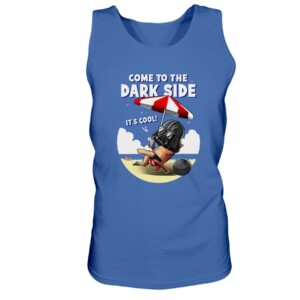 COME TO THE DARK SIDE - IT'S COOL SHIRT COOLER ON THE DARK SIDE FUNNY Darth Vader In The Sea Star Wars
