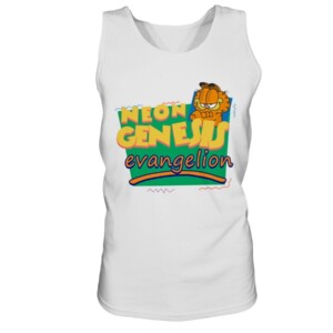 Neon Genesis Evangelion Meets Garfield And Friends T-Shirt