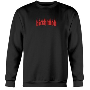 Bitch Mob T-Shirt Bitch Mob Flames Rihanna