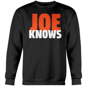 JOE KNOWS SHIRT JOE BURROW - Cincinnati Bengals
