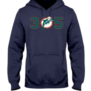 305 T-Shirt Miami Dolphins