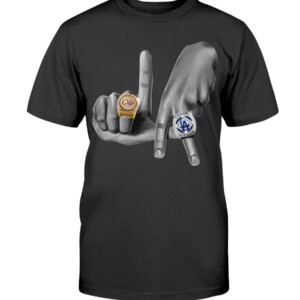LA Hands x Rings Shirt The LA Rings x CBLA tee  – Can't Beat LA Los Angeles Lakers Los Angeles Dodgers Phil Handy