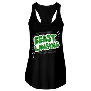 MSU BEAST LANSING CROPPED SHIRT Michigan State Spartans football