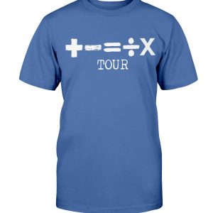 +-=÷x Tour Shirt Ed Sheeran