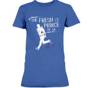 THE FRESH PRINCE OF LA SHIRT Will Smith Los Angeles Dodgers