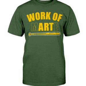 WORK OF MARTE SHIRT Starling Marte Oakland Athletics