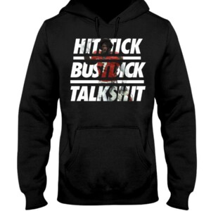 HITSTICK BUSTDICK TALKSHIT SHIRT Al Blades Jr Miami Hurricanes football