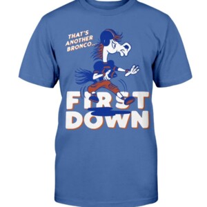Bronco First Down Vintage Shirt Boise State Broncos football BSU Bronco First Down Vintage Shirt