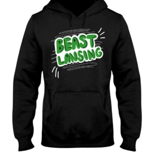MSU BEAST LANSING CROPPED SHIRT Michigan State Spartans football