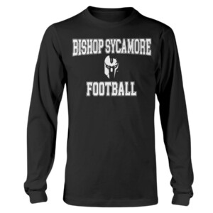 BISHOP SYCAMORE FOOTBALL BLACK SHIRT