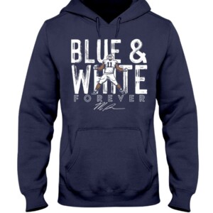 BLUE AND WHITE FOREVWE SHIRT Micah Parsons - Dallas Cowboys