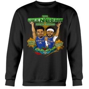 THE GREEN CURRY HOUSE OF THREES SHIRT PHILADELPHIA 76ers Sixers - DANNYGREEN - SETHCURRY
