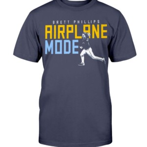 AIRPLANE MODE SHIRT BRETT PHILLIPS Tampa Bay Rays
