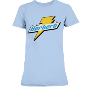 JH BOLT SHIRT Justin Herbert Los Angeles Chargers