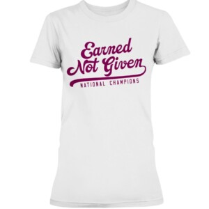 EARNED NOT GIVEN SHIRT Mississippi Bulldogs Baseball
