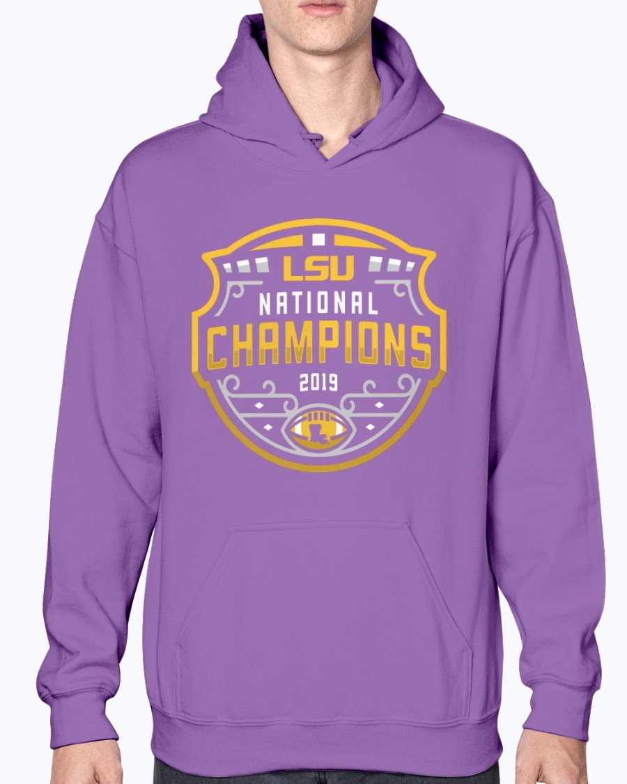 LSU Tigers ProSphere Baseball National Champions Adult Full-Button