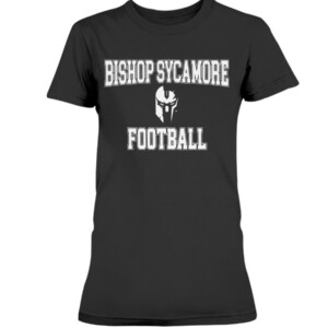 BISHOP SYCAMORE FOOTBALL BLACK SHIRT